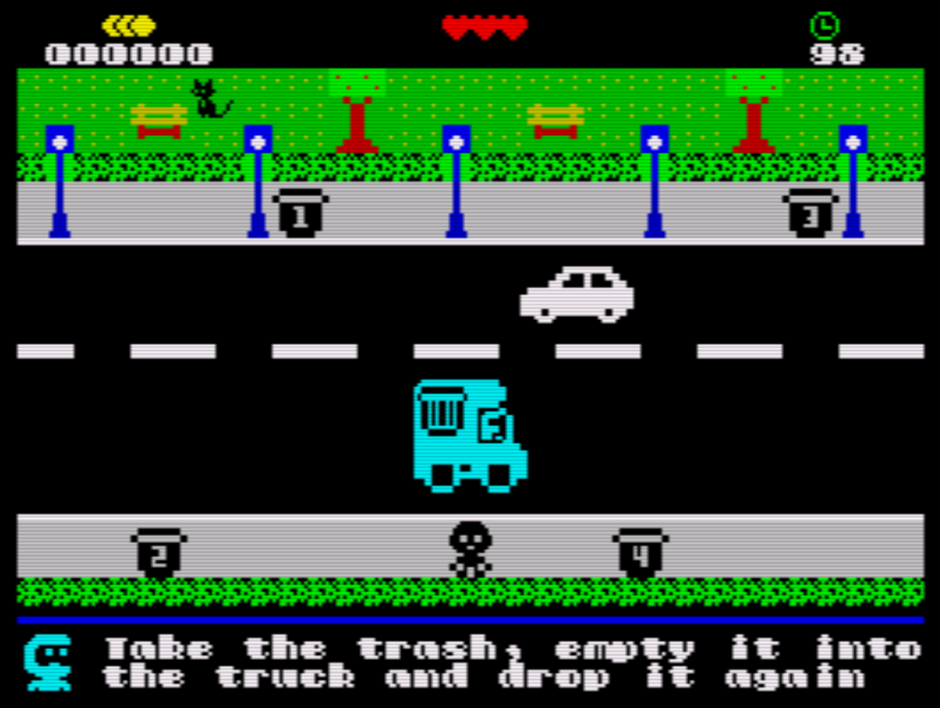 Trashman: Crisis Time [Sinclair ZX Spectrum]