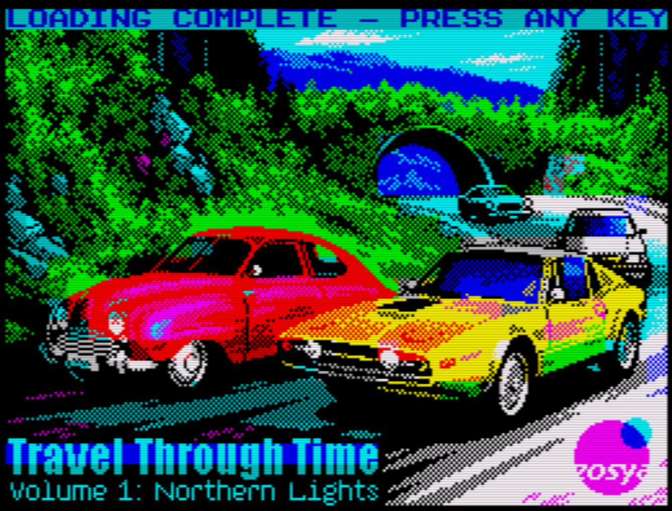 Travel Through Time - Ladescreen