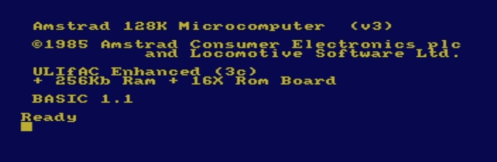 ULifAC - Einschaltmeldung CPC464