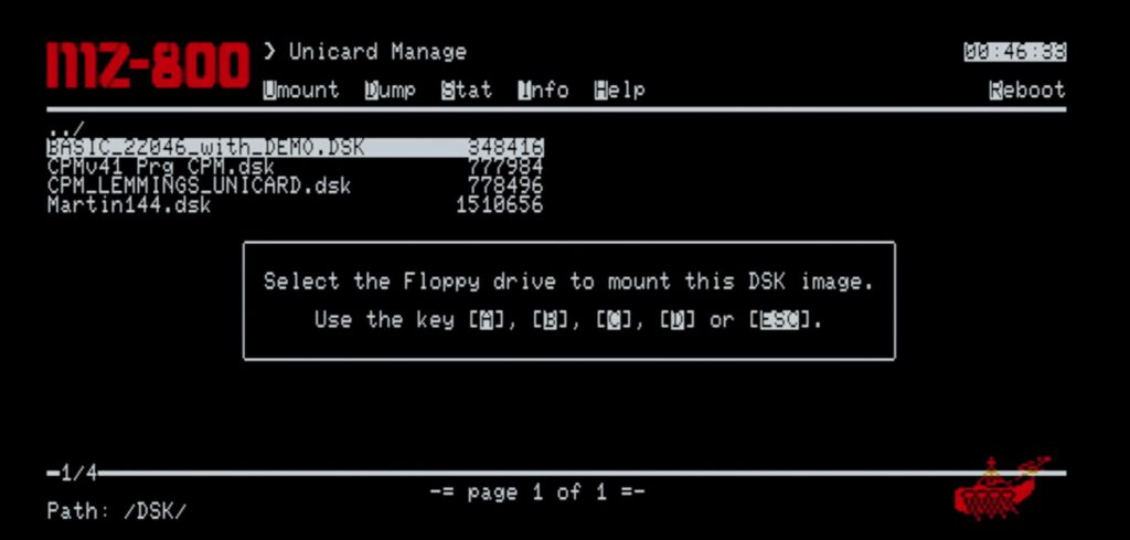 Unicard - Unicard Manager - Mount