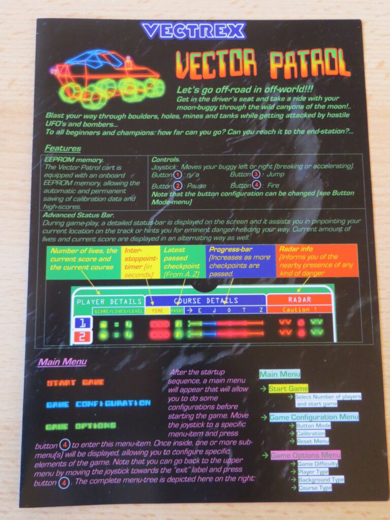 Vector Patrol - Manual