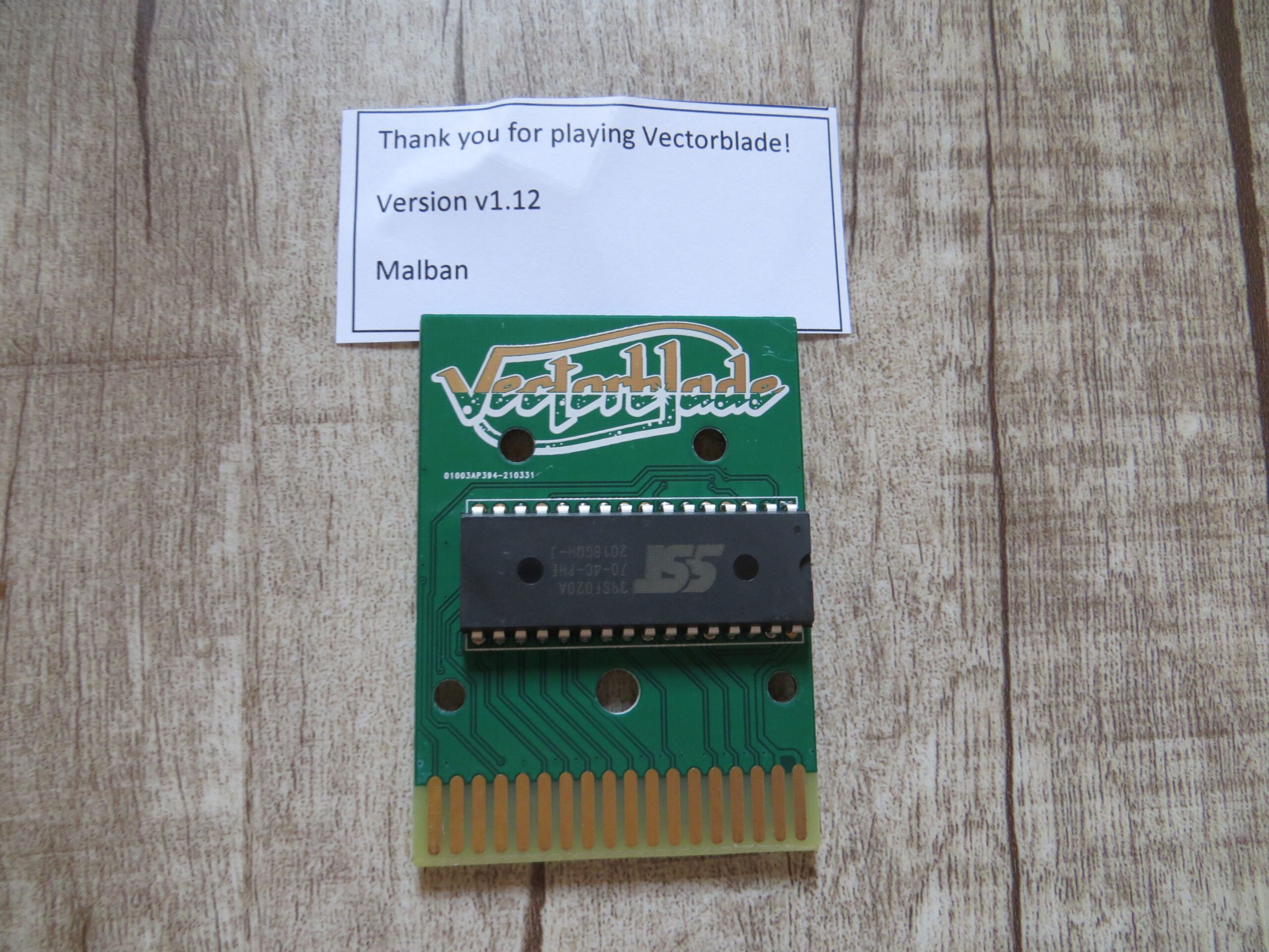 Vectorblade - Cartridge Version 1.12