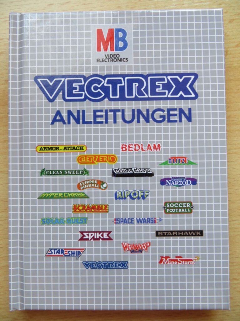 Vectrex Anleitungen