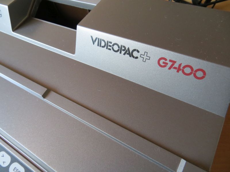 Videopac G7400 Schriftzug