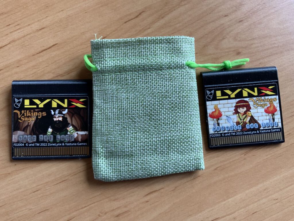 Vikings Saga - Tasche und Cartridges