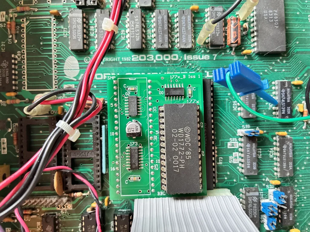 WD1772 eingebaut