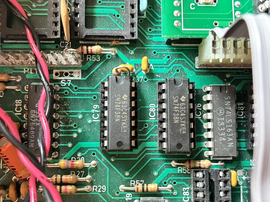 WD1772 eingebaut - ICs eingesetzt