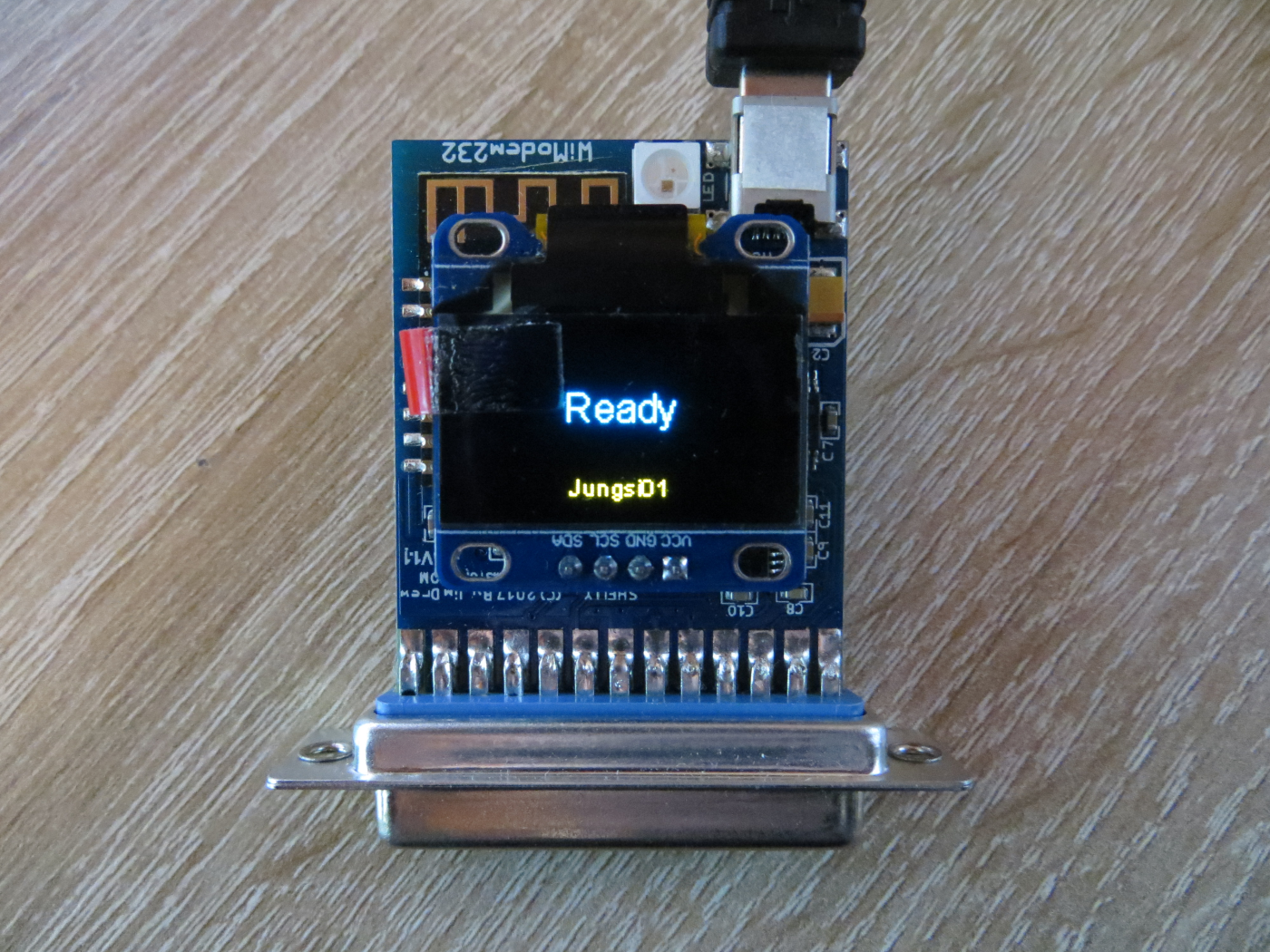 WiModem 232 - mit WLAN verbunden