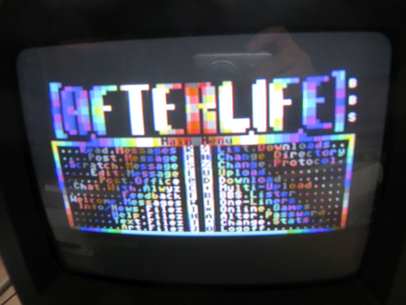 WiModem - BBS System Afterlife verbunden