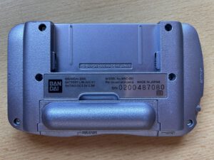 WonderSwan Color - Unterseite
