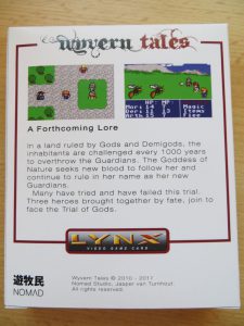 Wyvern Tales - Rückseite