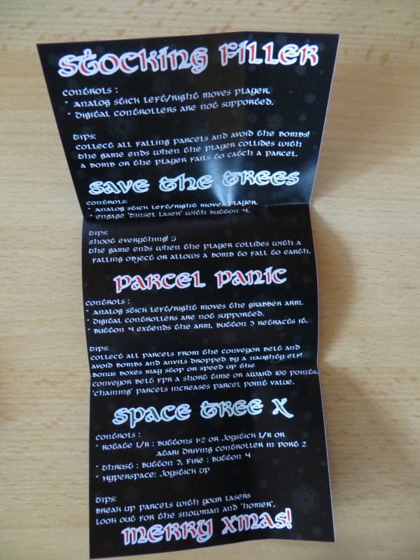 XMAS Cart 2016 - Game Manual