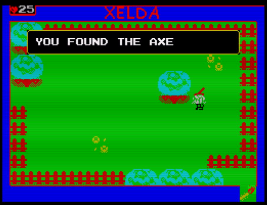 Xelda - die Axt des Huntsmen gefunden