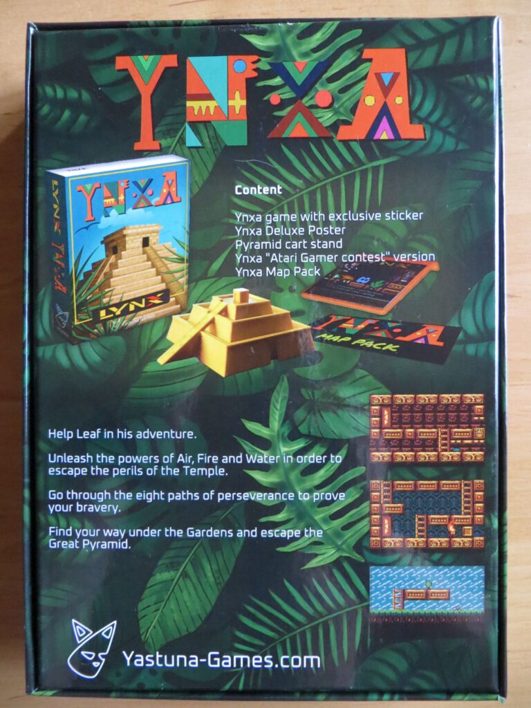 Ynxa - Deluxe Edition - Rückseite