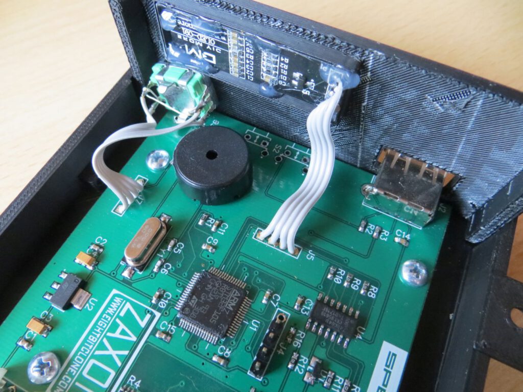 ZAX Drive Display Anschluss