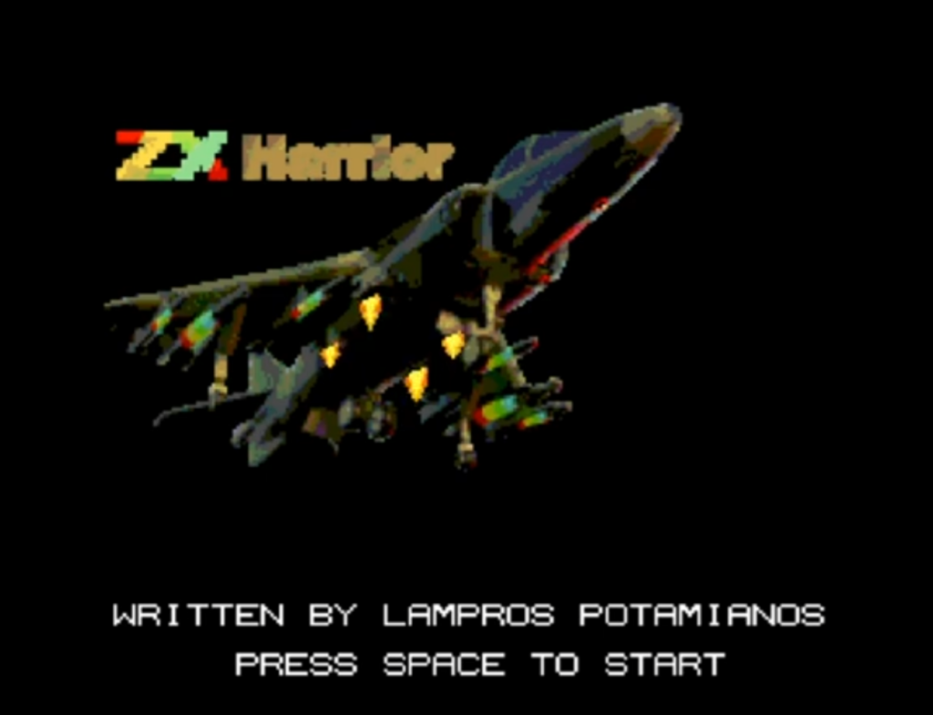 ZX Harrier - Ladescreen
