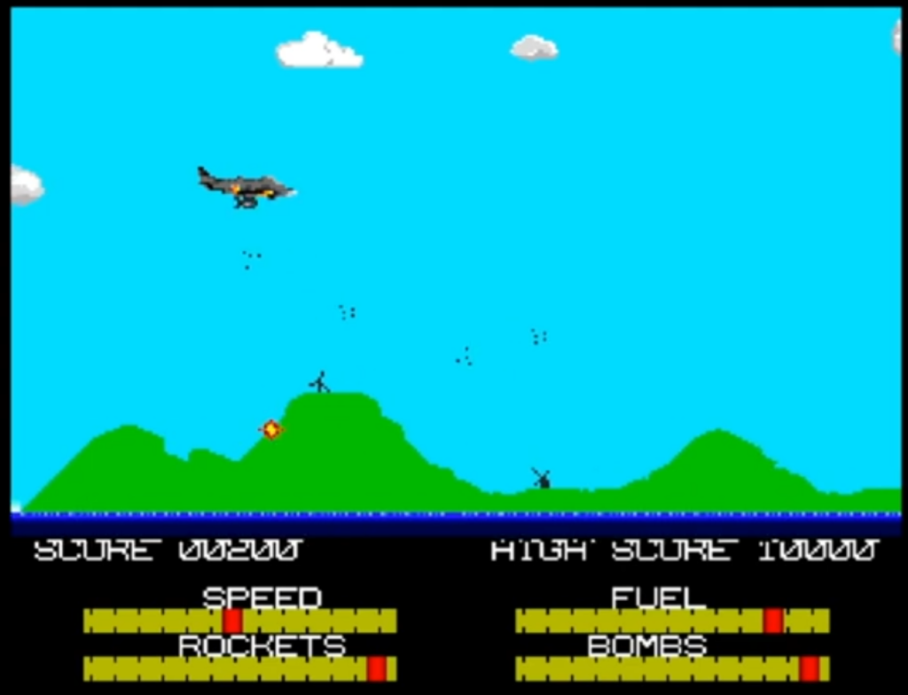 ZX Harrier - Screen 1