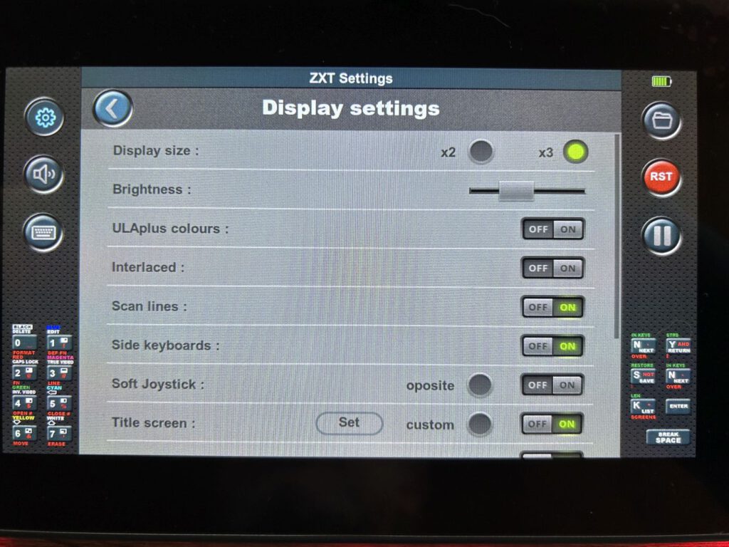 Display Settings