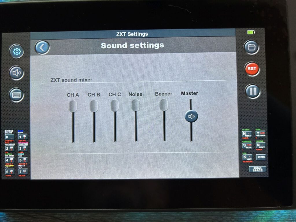 Sound Settings