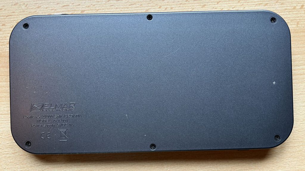 ZX Touch - Unterseite