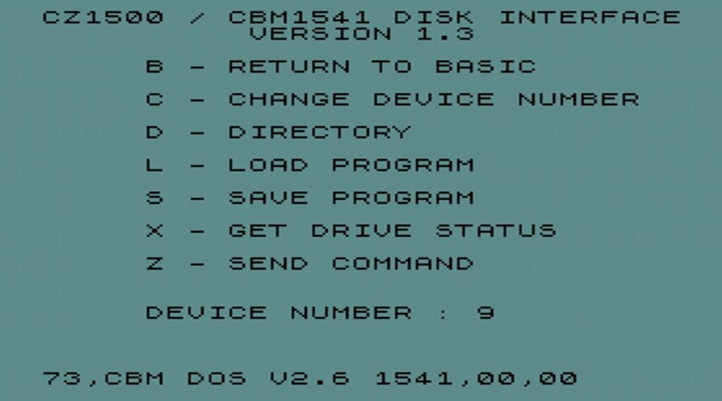 ZX1541 - Device Status