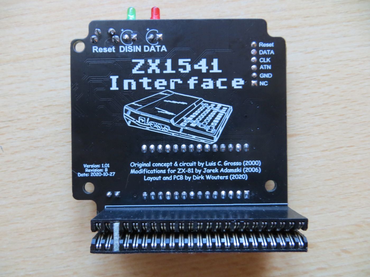 ZX1541 Interface [Sinclair ZX81]