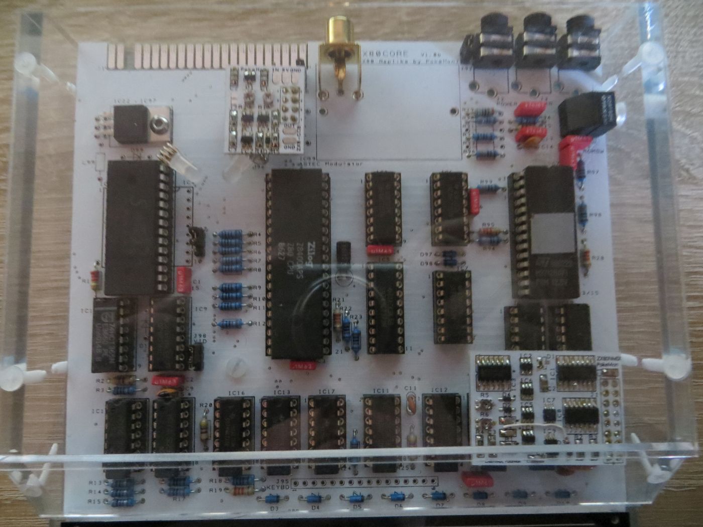 ZX80CORE - obere Hälfte