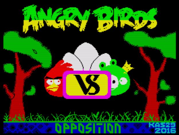 Angry Birds (Opposition) [Sinclair ZX Spectrum]