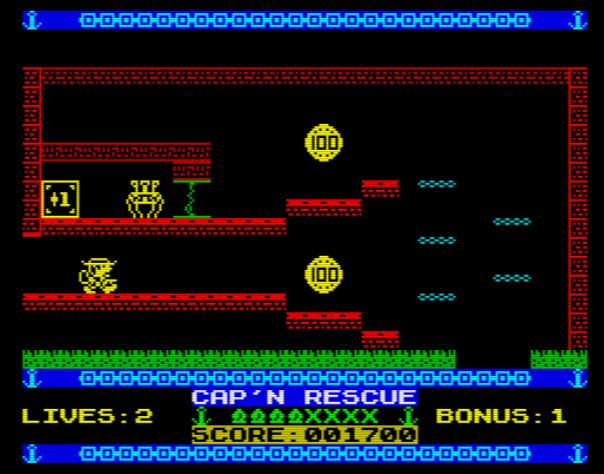 Cap'n Rescue Reprisal - Screen