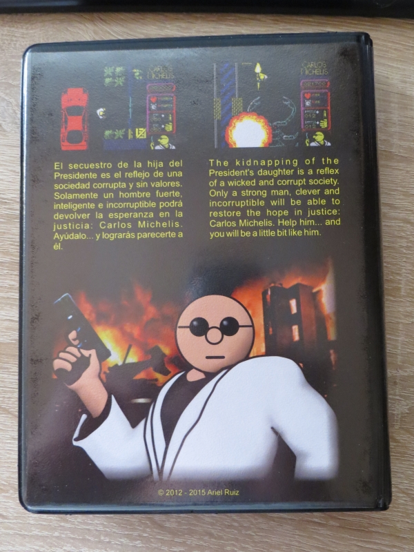 Carlos Michelis - Rückseite