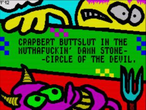 Crapbert Buttslut - Ladescreen
