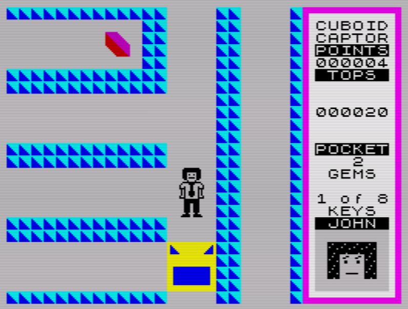 Cuboid Captor - Screen