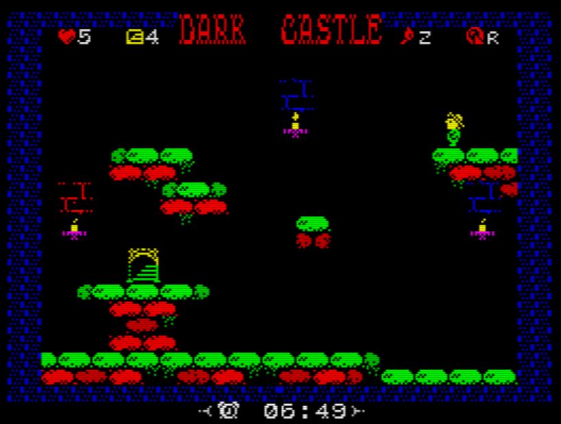 Dark Castle [Sinclair ZX Spectrum]