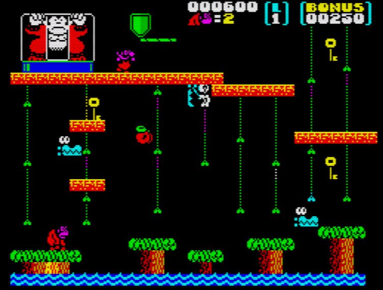 Donkey Kong Jr - Screen