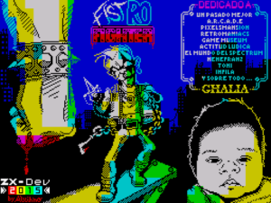 Fist-Ro Fighter - Ladescreen