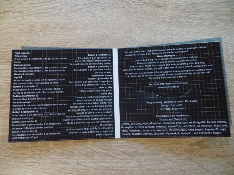 FLAK [Vectrex]