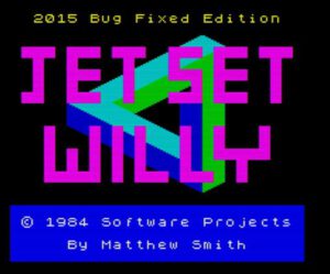Jet Set Willy 2015 - neuer Ladescreen