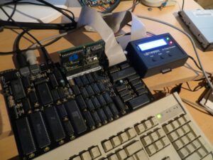 Just CPC 128K - Testaufbau mit HXC