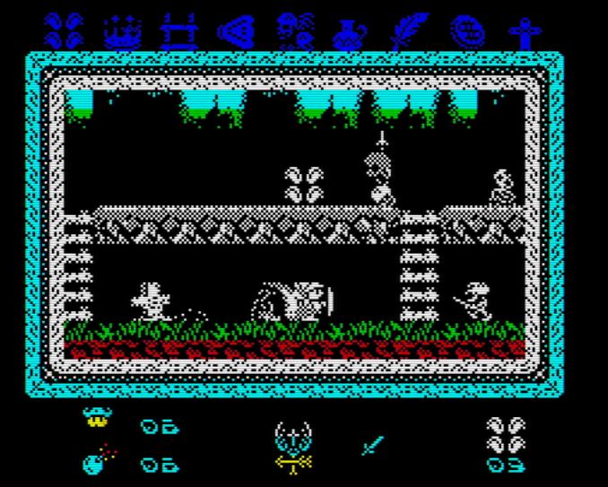 Knightmare 2 ZX - Screen