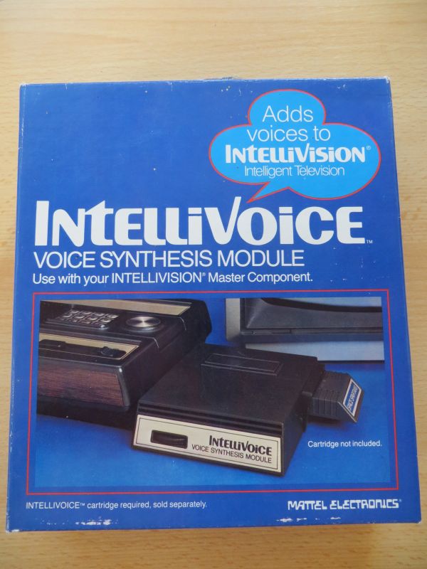 Matell Intellivision - IntelliVoice - Vorderseite Schachtel