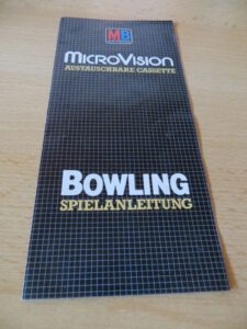 Microvision - Bowling Spielanleitung