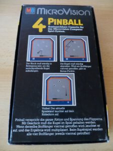 Microvision - Pinball Box Rückseite