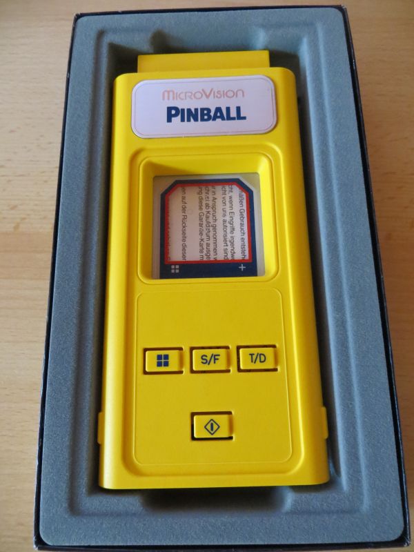 Microvision - Pinball in Schachtel
