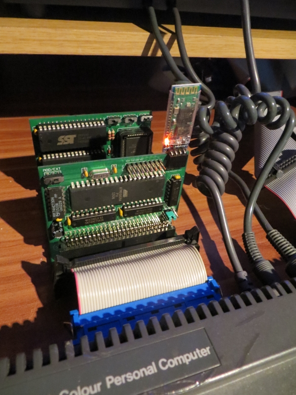 MiniBooster MX4 - angeschlossen