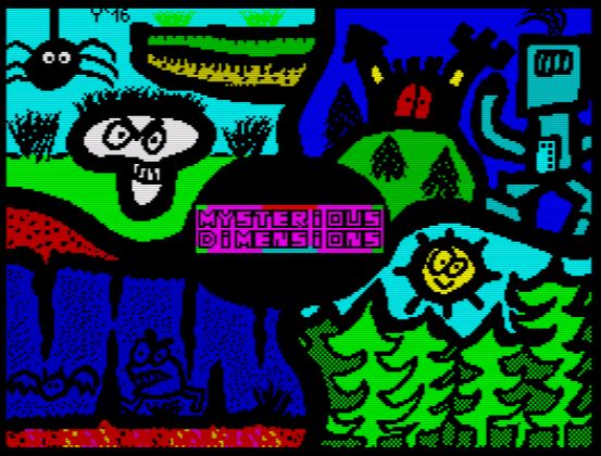 Mysterious Dimensions [Sinclair ZX Spectrum]