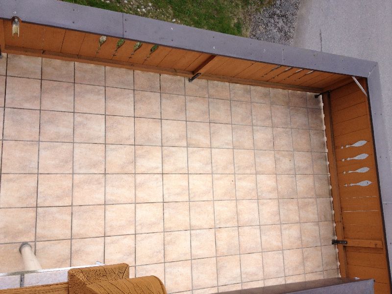 "nackte" Terrasse