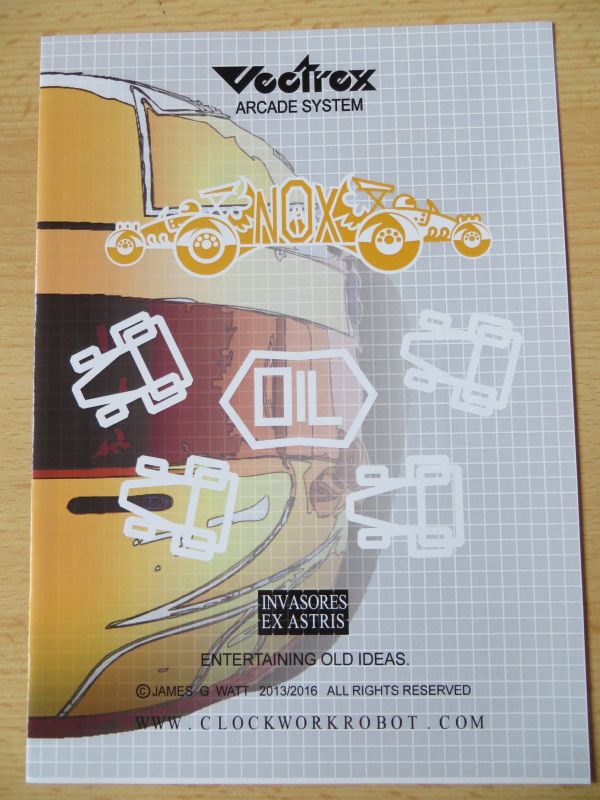 Nox_Deathchase - Nox Manual Vorderseite