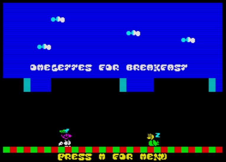 Omelettes for breakfast [Sinclair ZX Spectrum]