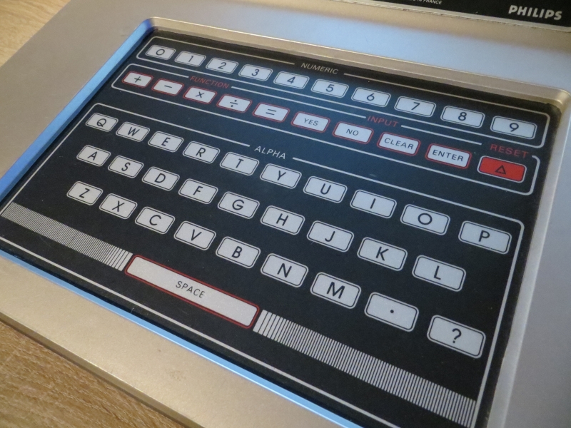 Philips Videopac G7000 - Tastatur