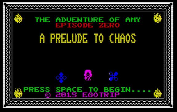 A Prelude to Chaos [Retro: Sinclair ZX Spectrum]